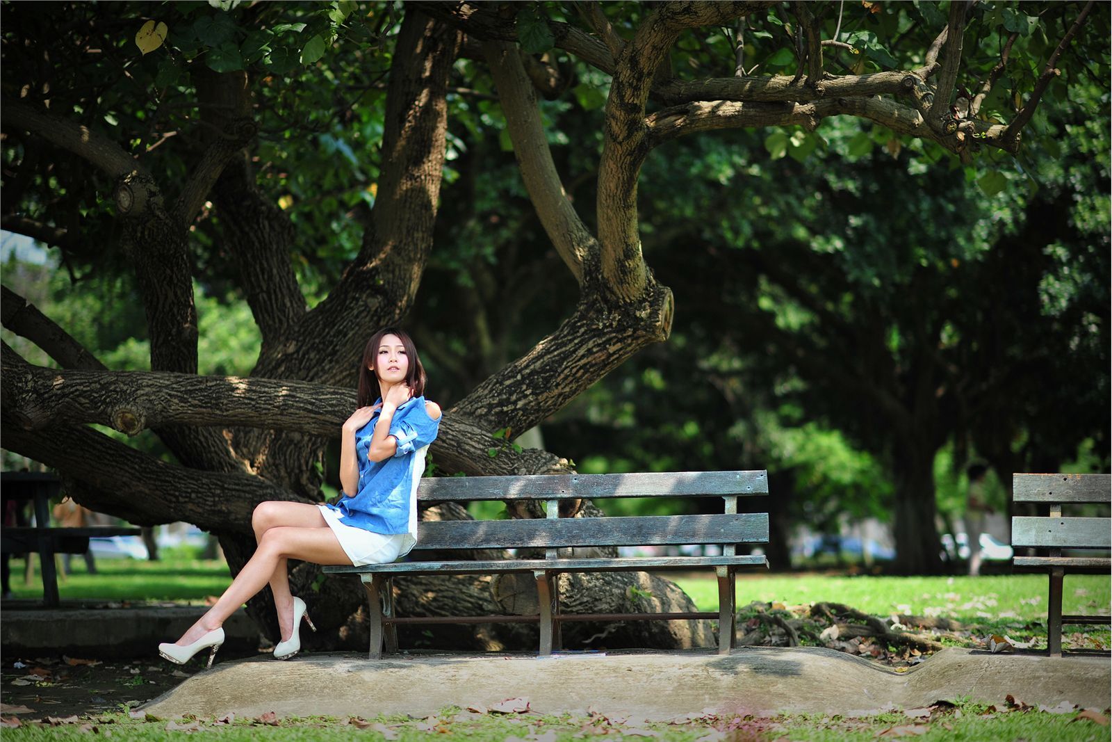 Beautyleg女神-小雪 Winnie-校园制服街拍写真合集 1